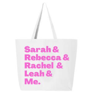 Jewish Matriarchs from Bible Sarah Rebecca Rachel Leah & Me  25L Jumbo Tote