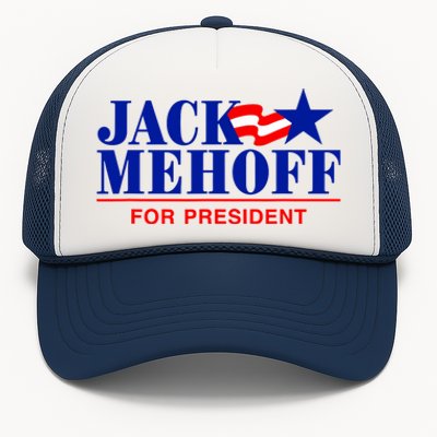 Jack Mehoff For President Funny Election 2024 Trucker Hat