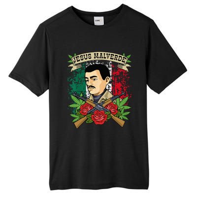 Jesus Malverde For Women & Men Gifts Jesus Malverde Tall Fusion ChromaSoft Performance T-Shirt