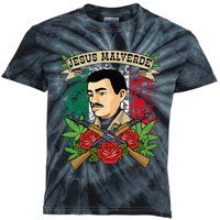 Jesus Malverde For Women & Men Gifts Jesus Malverde Kids Tie-Dye T-Shirt