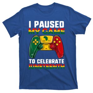 Juneteenth Meaningful Gift African Juneteenth Gamer Gift T-Shirt