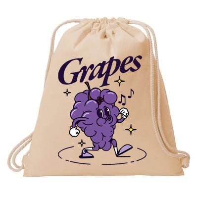 James Marriott Grapes Drawstring Bag