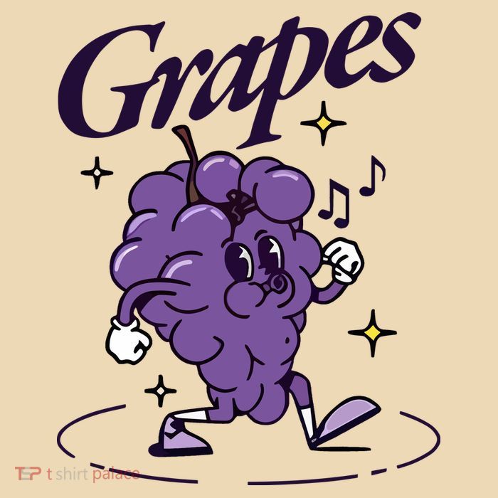 James Marriott Grapes Drawstring Bag