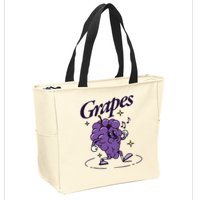James Marriott Grapes Zip Tote Bag