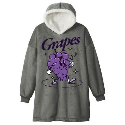 James Marriott Grapes Hooded Wearable Blanket