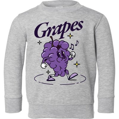 James Marriott Grapes Toddler Sweatshirt