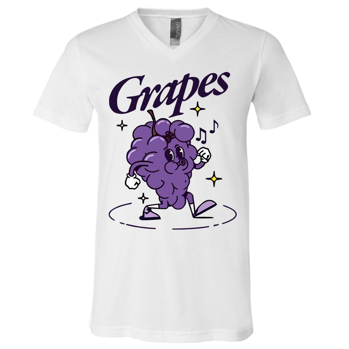 James Marriott Grapes V-Neck T-Shirt
