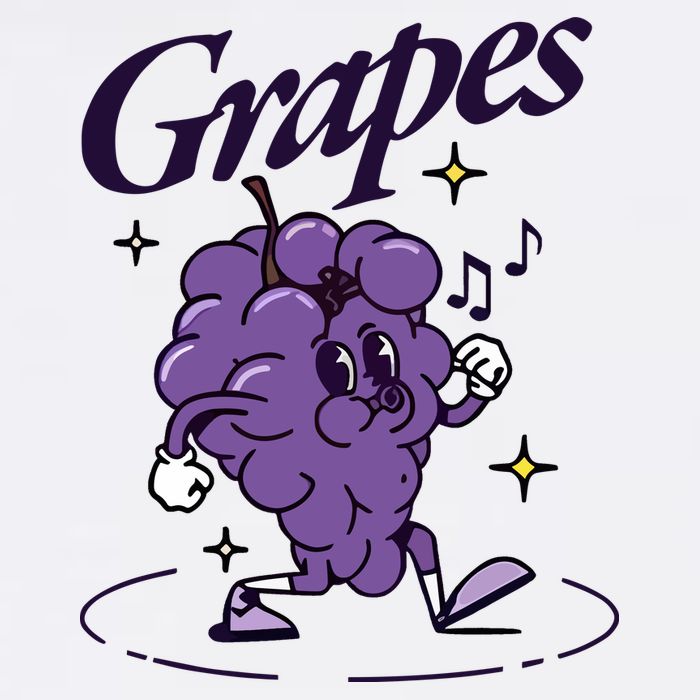 James Marriott Grapes Button