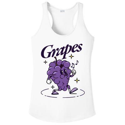 James Marriott Grapes Ladies PosiCharge Competitor Racerback Tank