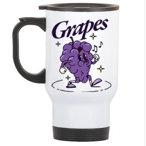 James Marriott Grapes Stainless Steel Travel Mug