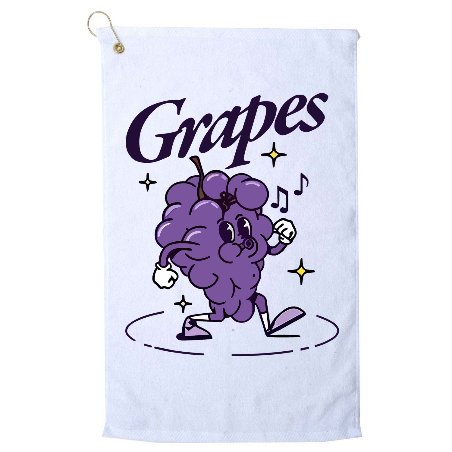 James Marriott Grapes Golf Towel