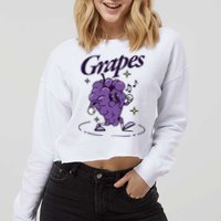 James Marriott Grapes Cropped Pullover Crew