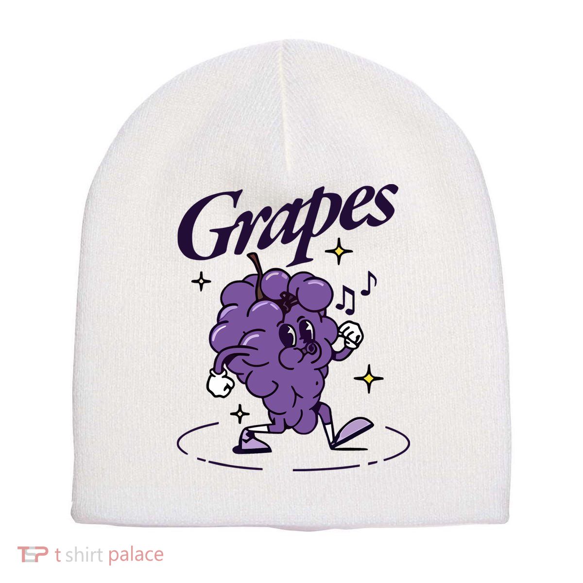 James Marriott Grapes Short Acrylic Beanie