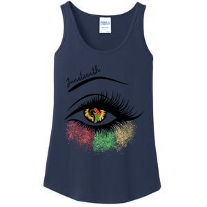 Juneteenth Meaningful Gift For Women Juneteenth Eye African American Cool Gift Ladies Essential Tank