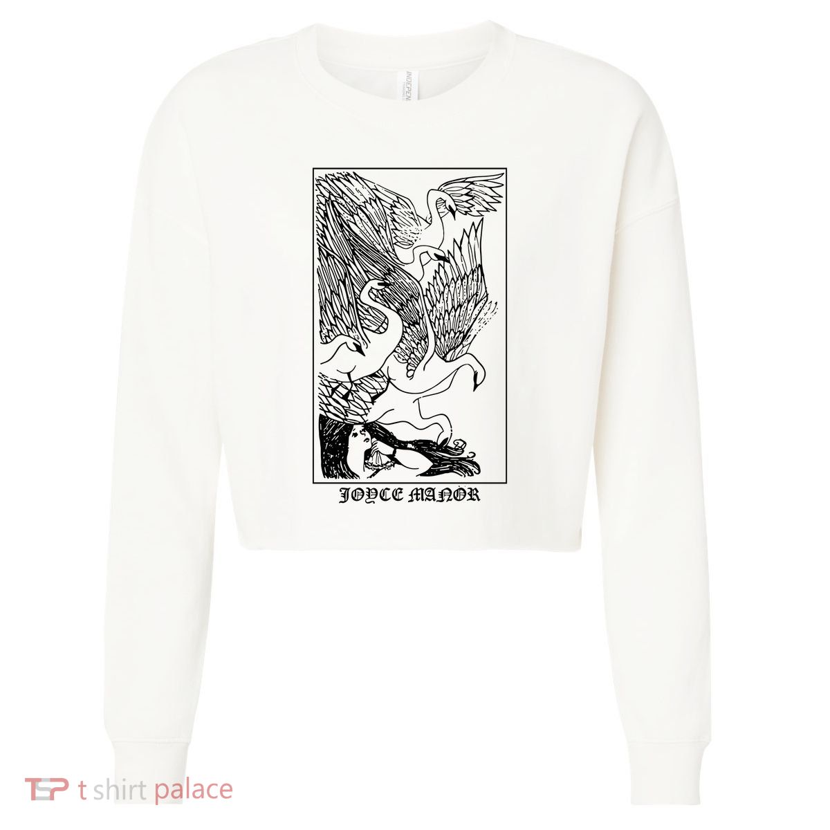 Joyce Manor Goose Girl Cropped Pullover Crew