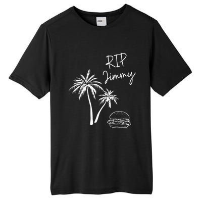 Jimmy! Music Genius! Palm Tree And A Burger! Tall Fusion ChromaSoft Performance T-Shirt