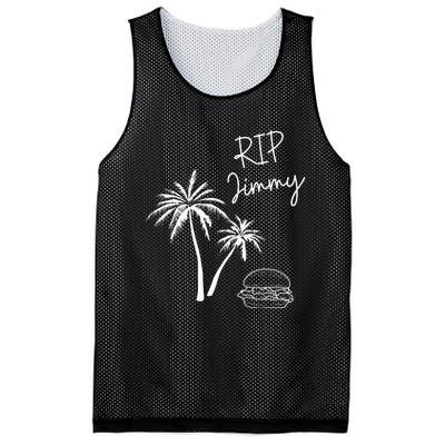 Jimmy! Music Genius! Palm Tree And A Burger! Mesh Reversible Basketball Jersey Tank