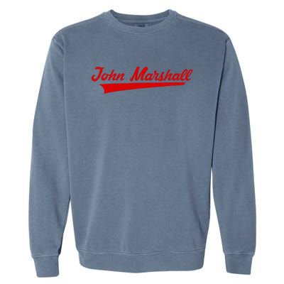 John Marshall High School Vintage Swoosh Garment-Dyed Sweatshirt