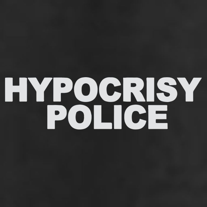 John Melendez Hypocrisy Police 11oz C Handle Ceramic Mug