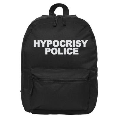 John Melendez Hypocrisy Police 16 in Basic Backpack