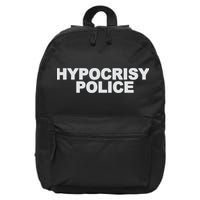 John Melendez Hypocrisy Police 16 in Basic Backpack