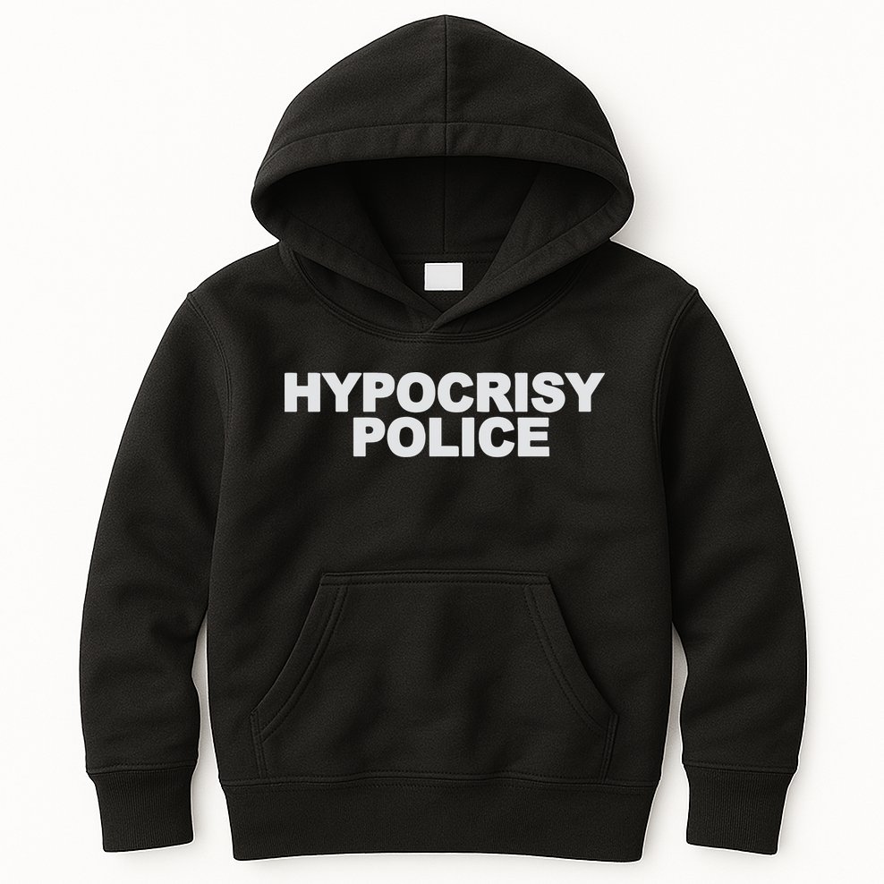 John Melendez Hypocrisy Police Kids Hoodie
