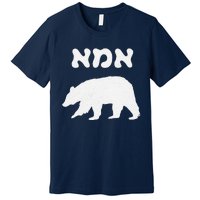 Jewish Mom Hebrew Mama Bear MotherS Day Wife Ima Gift Premium T-Shirt