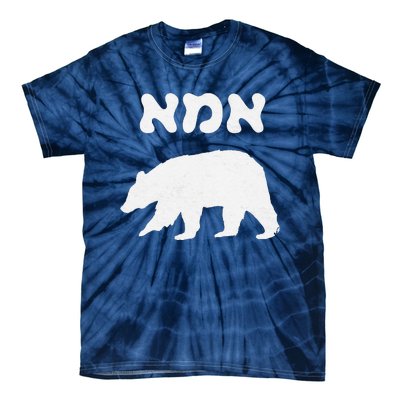 Jewish Mom Hebrew Mama Bear MotherS Day Wife Ima Gift Tie-Dye T-Shirt