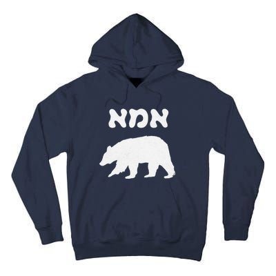 Jewish Mom Hebrew Mama Bear MotherS Day Wife Ima Gift Tall Hoodie