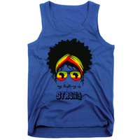 Juneteenth My History Is Strong Black Pride Beautiful Hair Meaningful Gift Tank Top