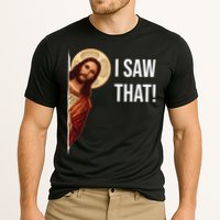 Jesus Meme I Saw That Cooling Performance Crew T-Shirt