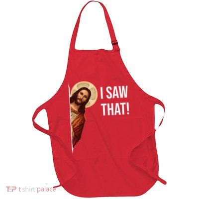 Jesus Meme I Saw That Apron