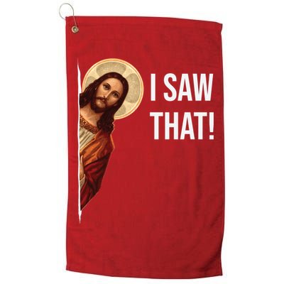 Jesus Meme I Saw That Golf Towel