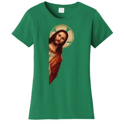 Jesus Meme I Saw That Women's T-Shirt