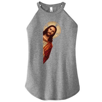 Jesus Meme I Saw That Women's Perfect Tri Rocker Tank