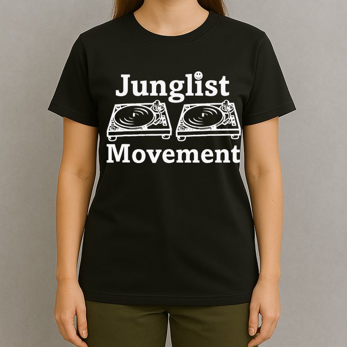 Junglist Movement Jungle Drum And Bass Music Design T-Shirt
