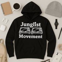 Junglist Movement Jungle Drum And Bass Music Design Hoodie