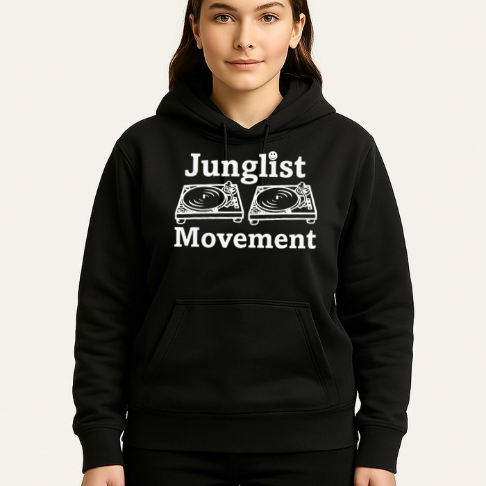 Junglist Movement Jungle Drum And Bass Music Design Hoodie
