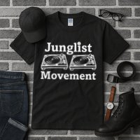 Junglist Movement Jungle Drum And Bass Music Design Tall T-Shirt