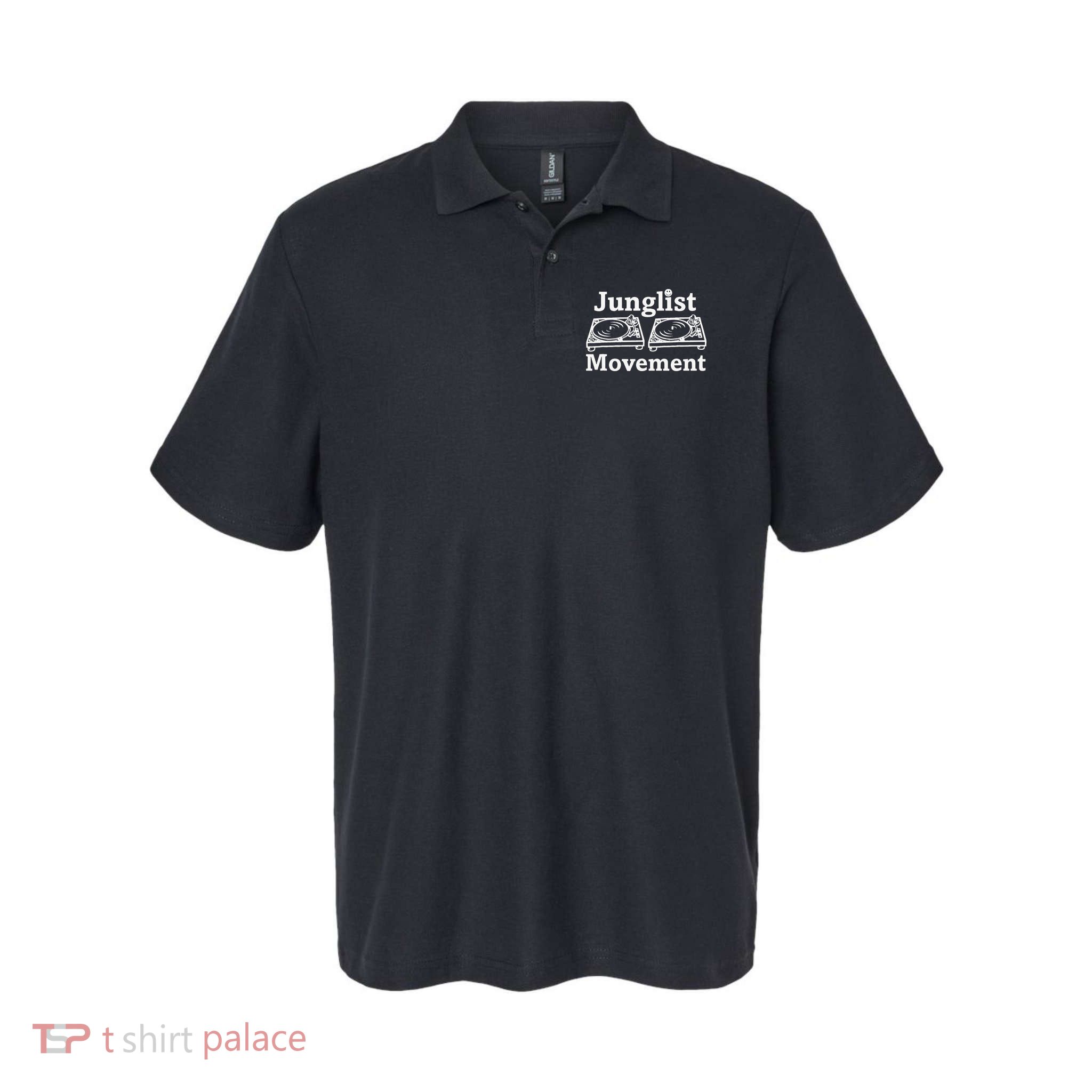 Junglist Movement Jungle Drum And Bass Music Design Polo