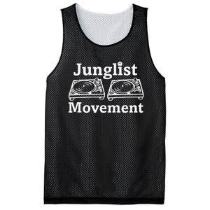 Junglist Movement Jungle Drum And Bass Music Design Mesh Reversible Basketball Jersey Tank