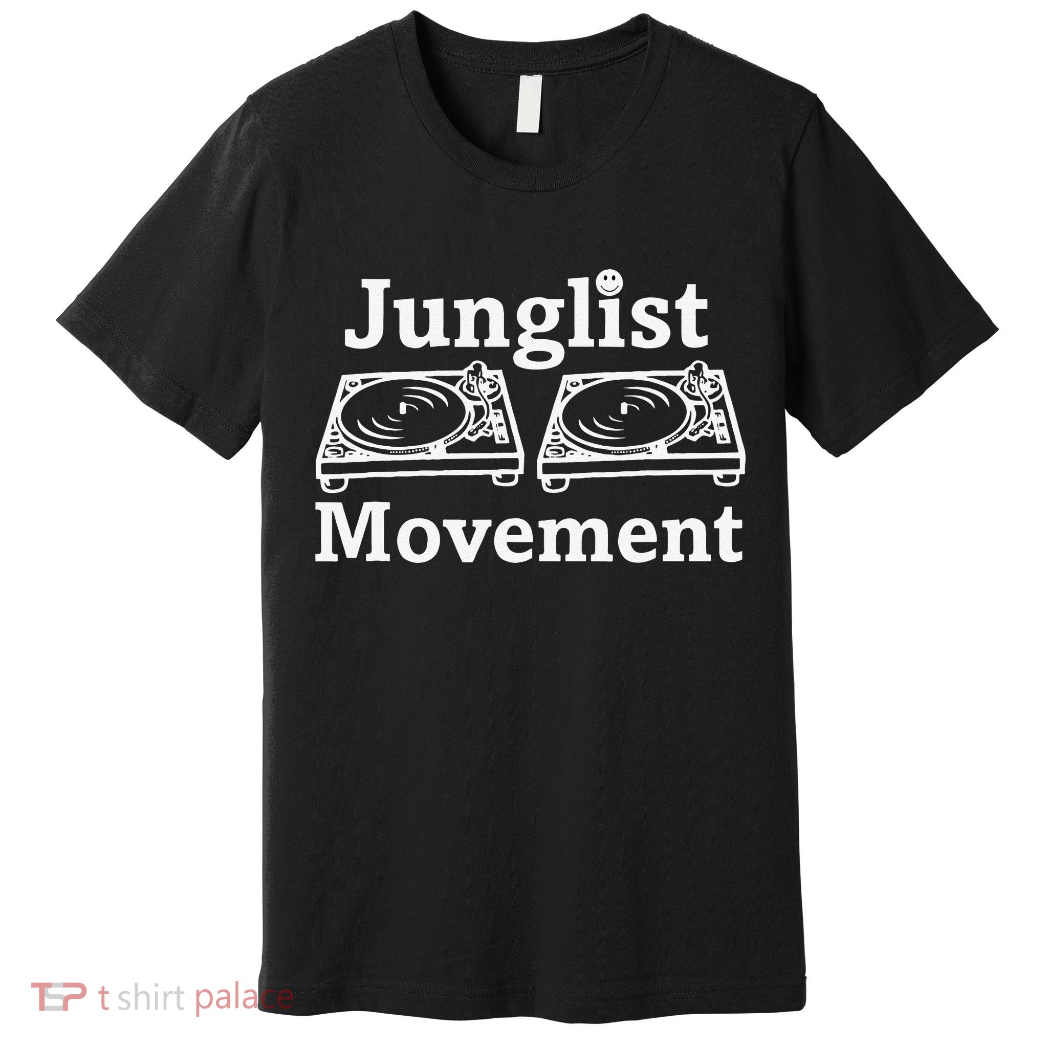Junglist Movement Jungle Drum And Bass Music Design Premium T-Shirt