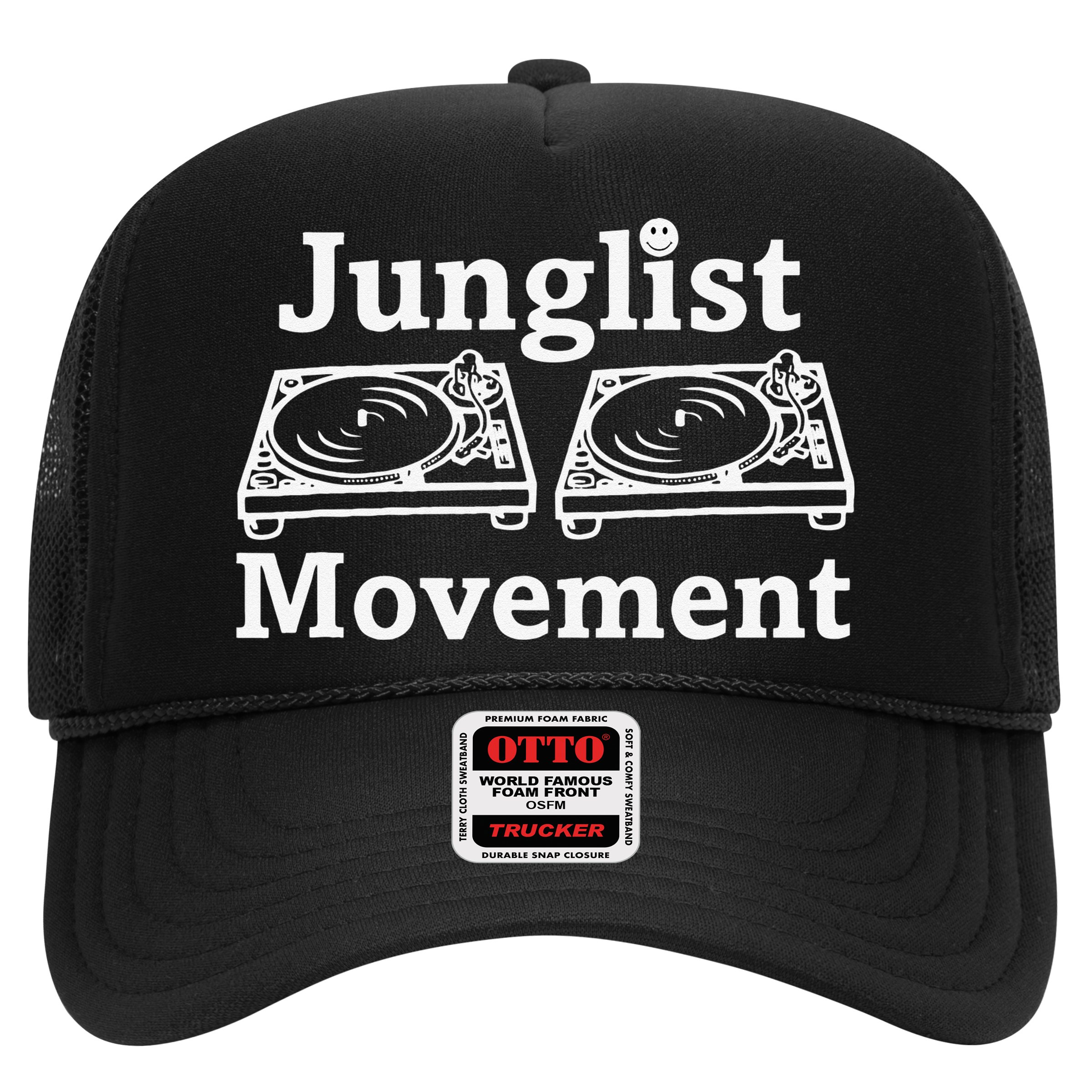 Junglist Movement Jungle Drum And Bass Music Design Hat