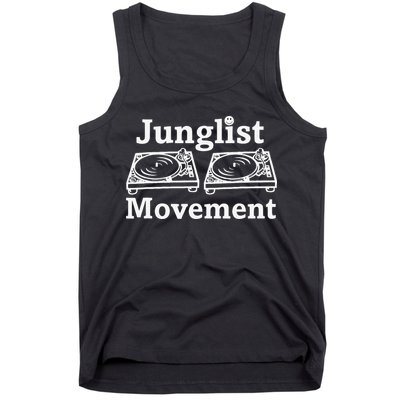 Junglist Movement Jungle Drum And Bass Music Design Tank Top