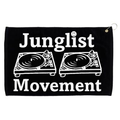 Junglist Movement Jungle Drum And Bass Music Design Grommeted Golf Towel