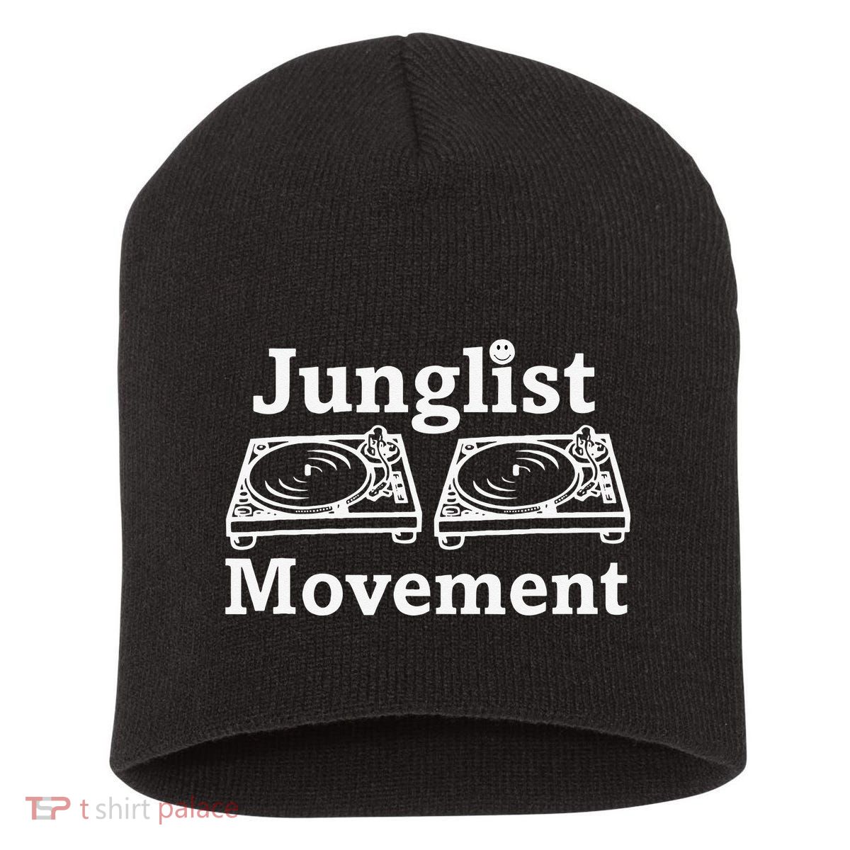 Junglist Movement Jungle Drum And Bass Music Design Short Acrylic Beanie