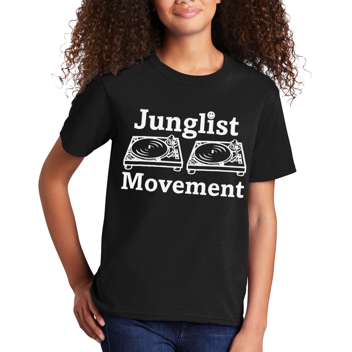 Junglist Movement Jungle Drum And Bass Music Design Kids T-Shirt