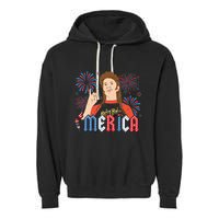 Joe Merica Joe 4th Of July Garment-Dyed Fleece Hoodie