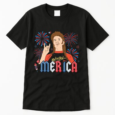 Joe Merica Joe 4th Of July Tall T-Shirt