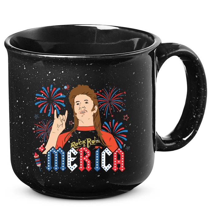 Joe Merica Joe 4th Of July 15oz Campfire Ceramic Mug